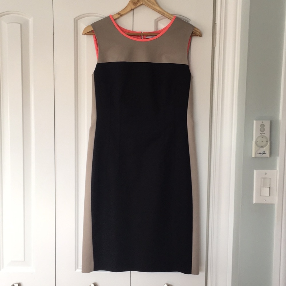 T Tahari Sleeveless Sheath Dress, Size 10